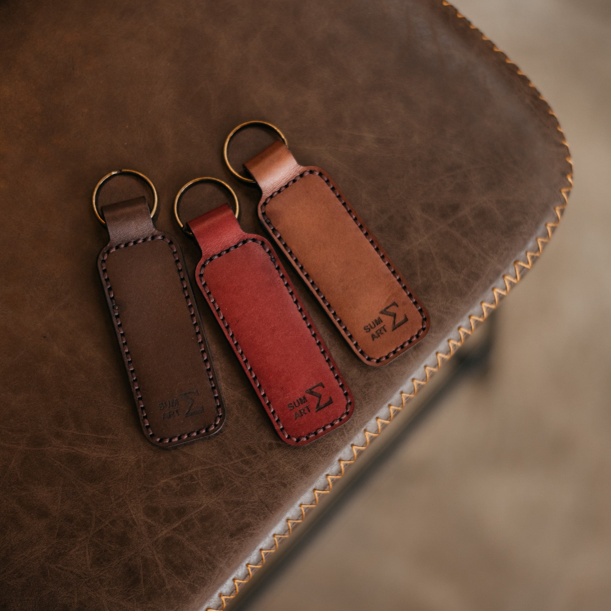 Keyrings - Stitched