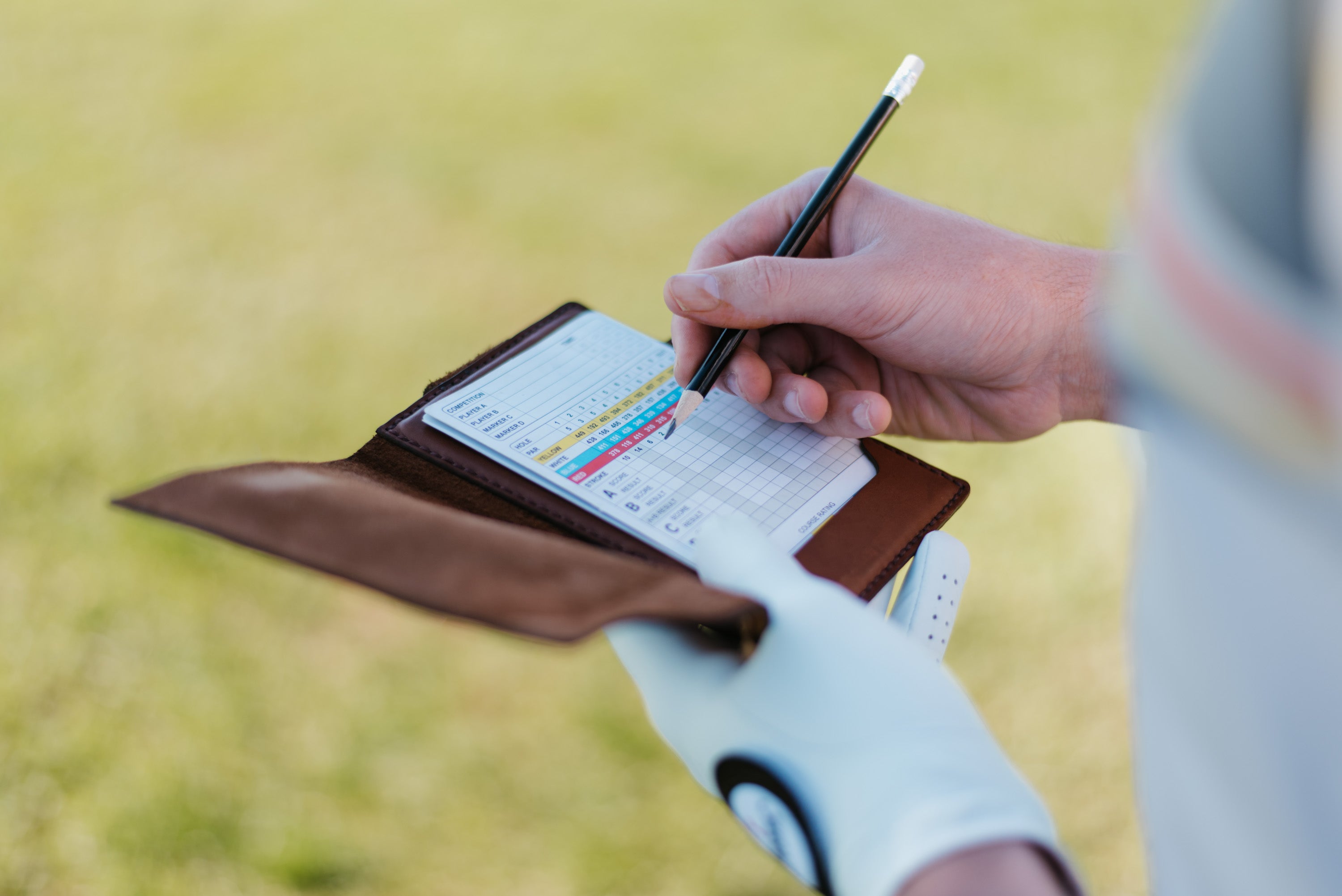 Golf Scorecard Holder