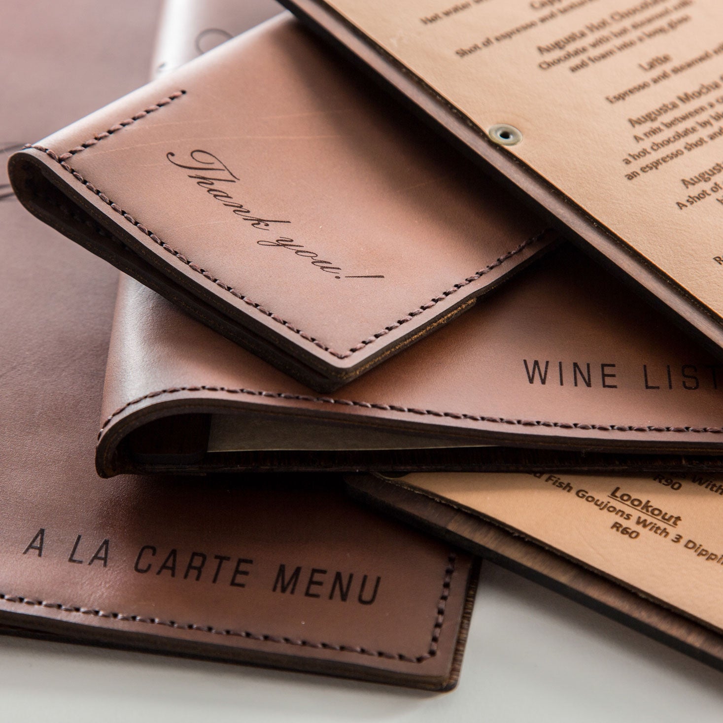 Restaurant Menu, Winelist etc. Price per quote